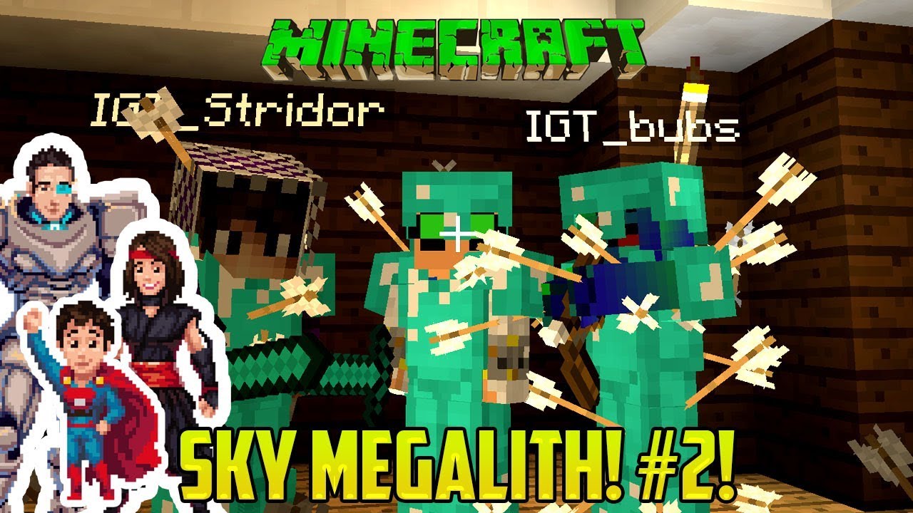 Minecraft: СТРЕЛЫ! СТРЕЛЫ ВЕЗДЕ (Небесный Мегалит #2!)