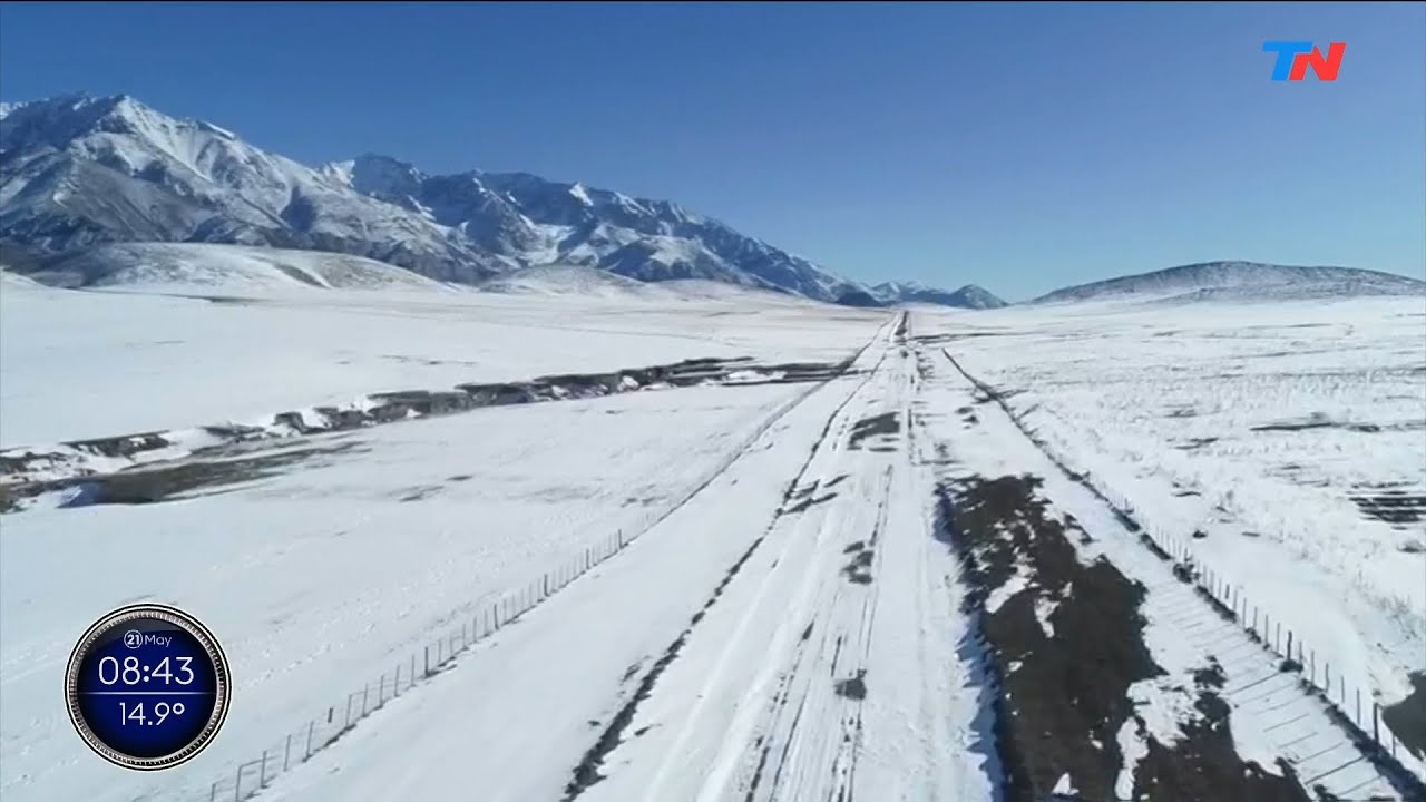 MENDOZA: Cierran el paso del Cristo Redentor por nevadas