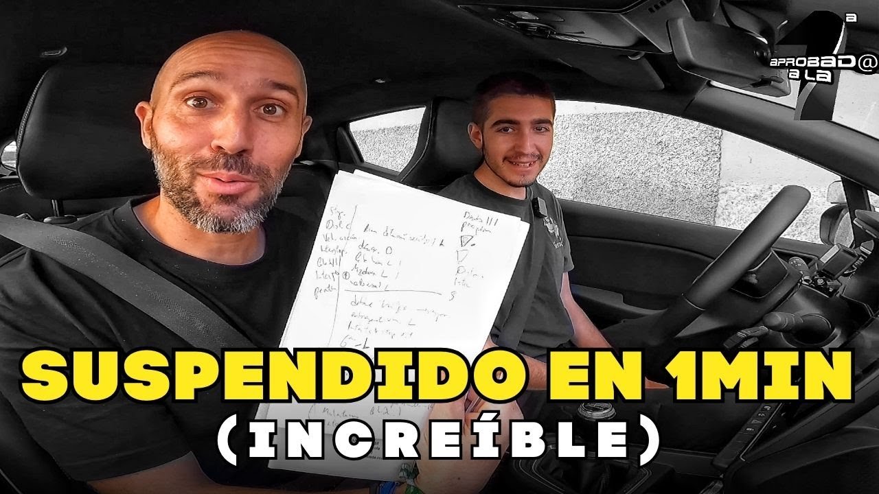 ⛔️El EXAMEN más CORTO  de la HISTORIA🙈🙈examen PRÁCTICO de CONDUCIR