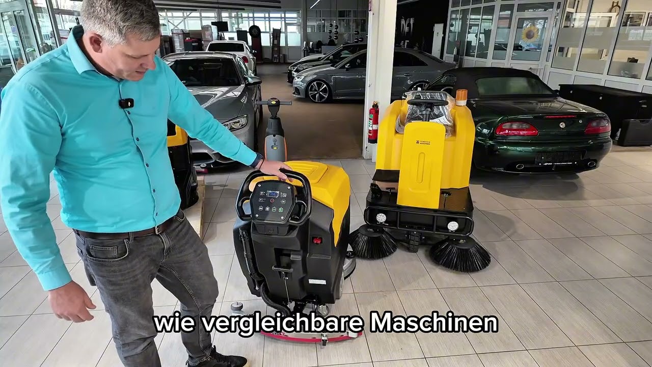 🚀 Tendyck SM-55F PRO – Die Profi-Scheuersaugmaschine mit Fahrantrieb