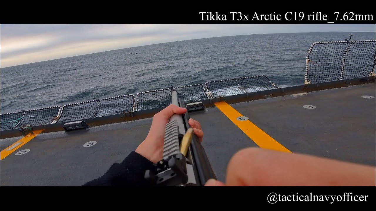 Tikka T3x Arctic C19 rifle (7.62mm)