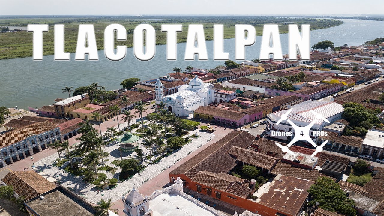 Tlacotalpan desde el aire