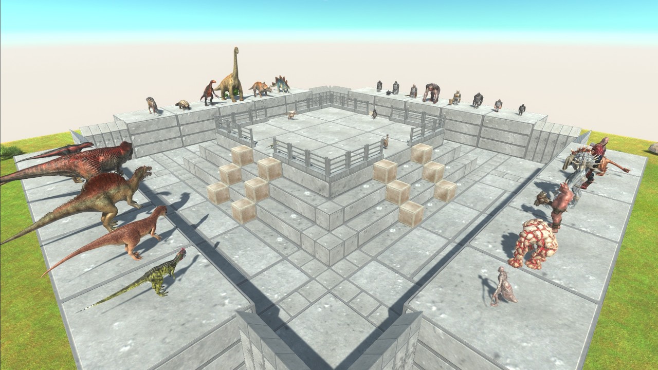4 Faction Tournament - Animal Revolt Battle Simulator