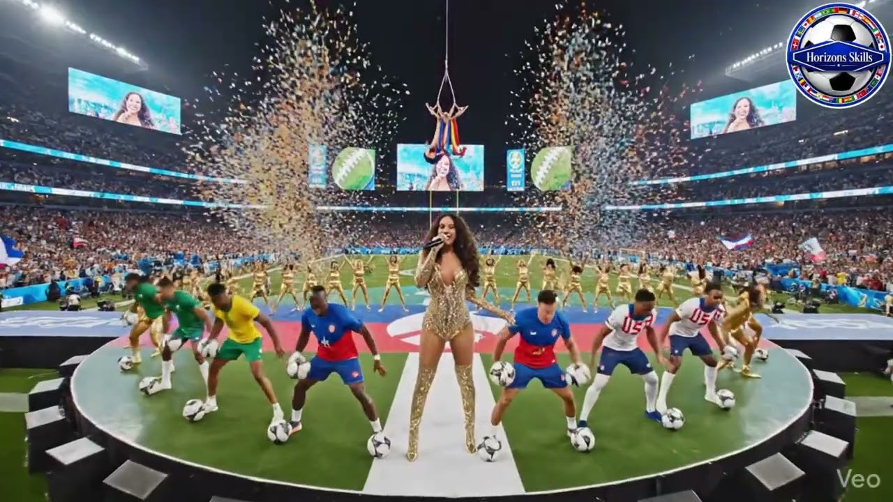 🔥 World Cup 2026 Opening Ceremony | Epic Stadium Performance & Football Show