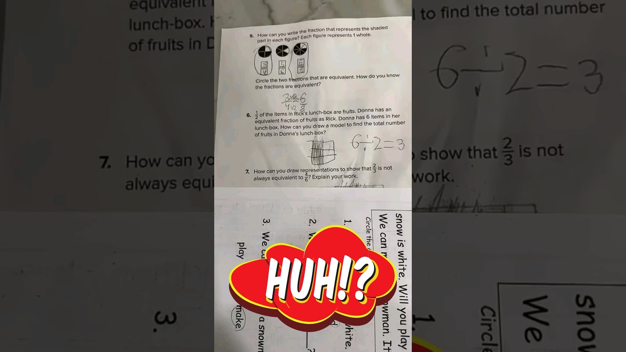 Parents Frustration with Kids Homework #math #parenting #commoncore #homework