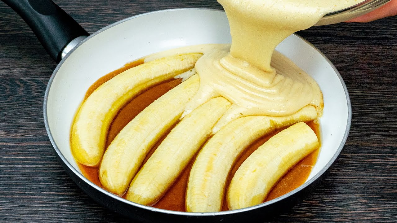 Ai 2 banane si-o tigaie? Acest desert a scos din minti tot internetul