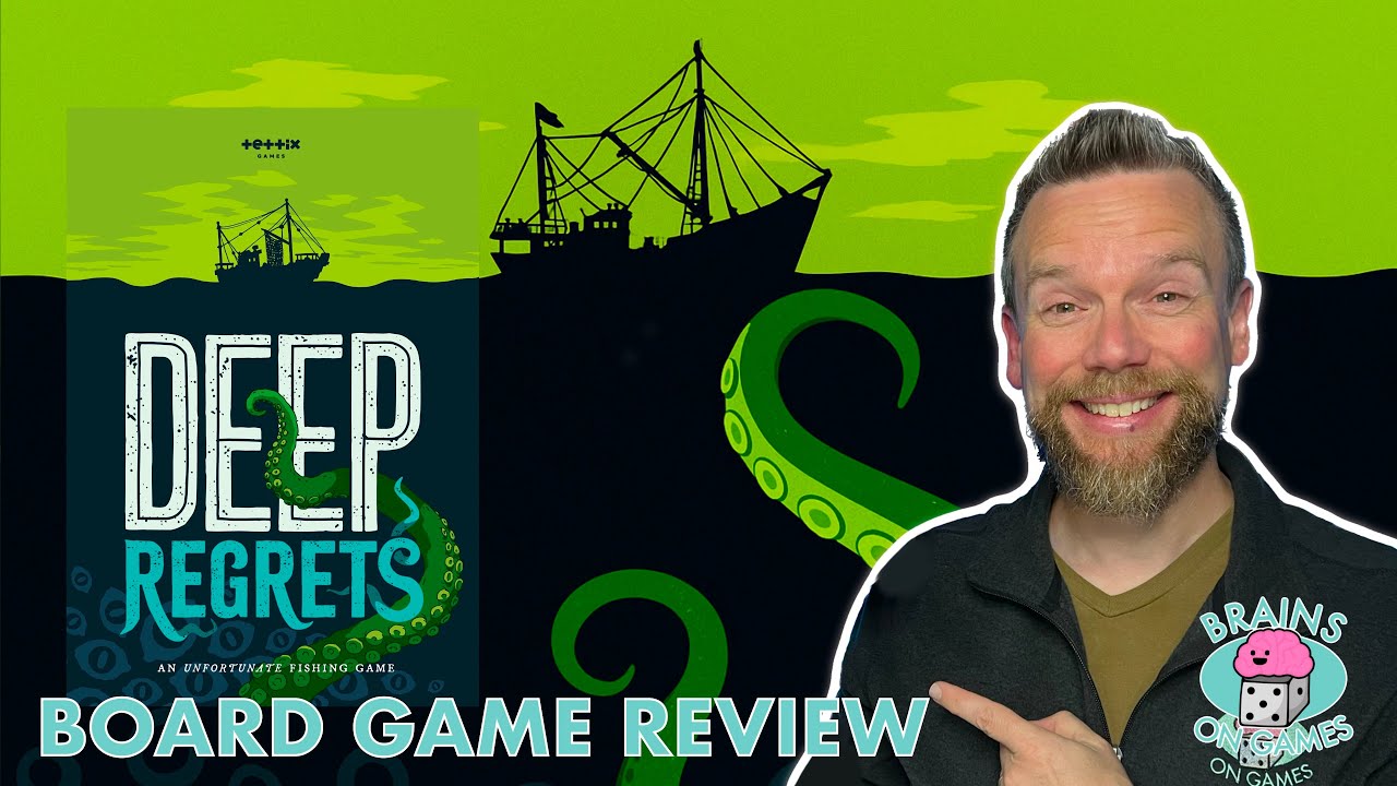 Deep Regrets Board Game Review | Should You Play This Creepy Fishing Game?