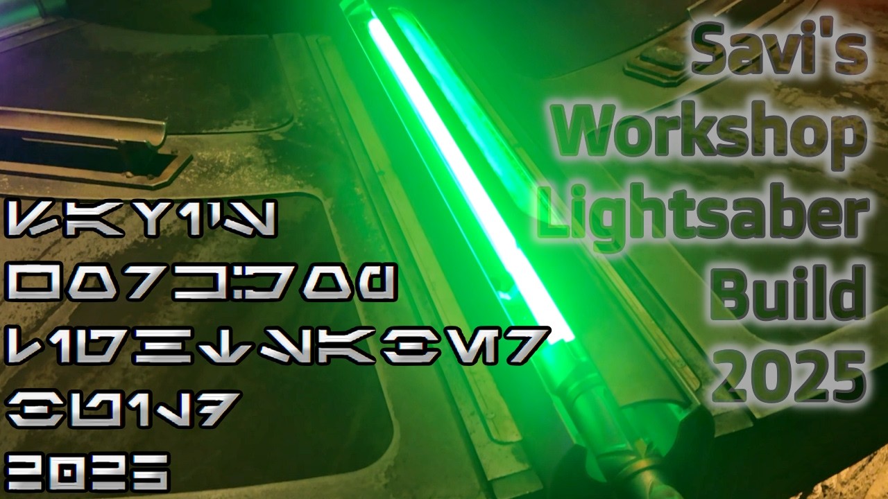 Savi's Workshop Lightsaber Build | Disney World Galaxy's Edge 2025