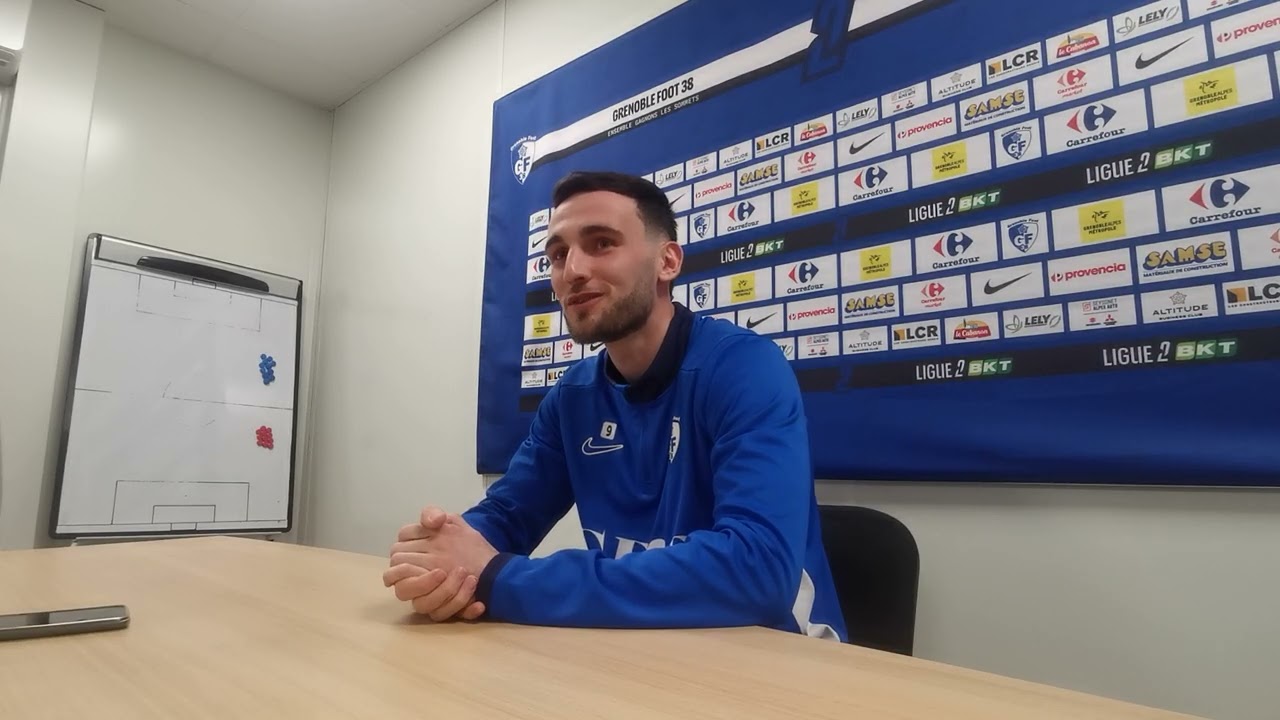 Découvrez Arthur Lallias, nouvel attaquant du GF38