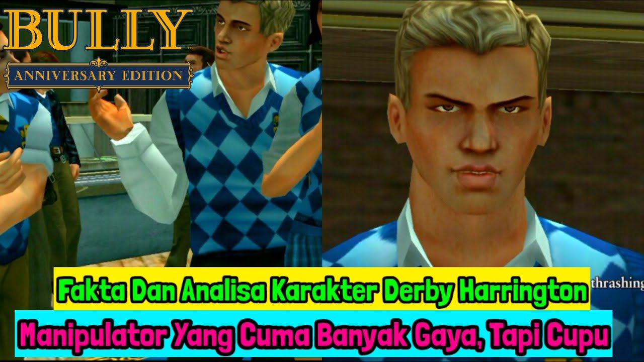 Fakta & Analisa Karakter Derby Harrington BSE - Paijo Gaming