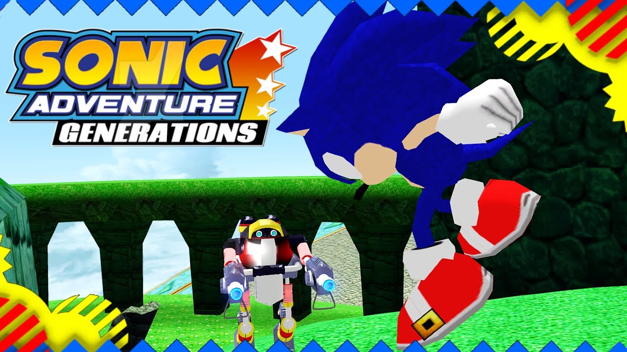 Sonic Adventure Generations with Adventure Moveset!
