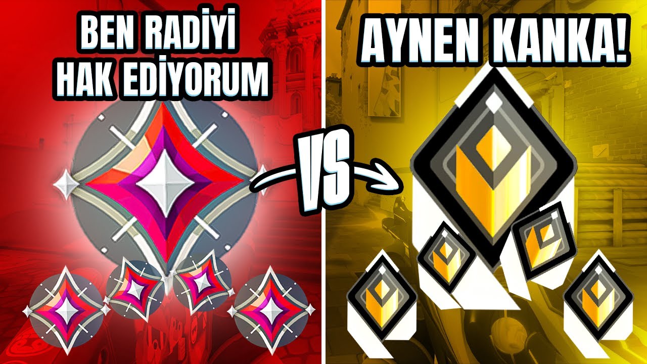 RADİANT olmayı HAKEDİYORUZ diyen 5 İMMORTAL vs 5 RADİANT | Valorant