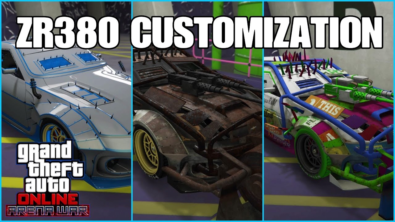 GTA ONLINE ZR380 CUSTOMIZATION (APOCALYPSE, FUTURE SHOCK, NIGHTMARE)