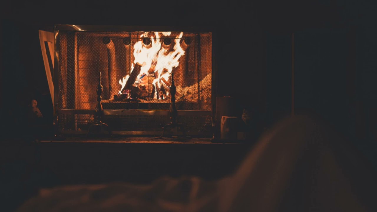 Remember The Laughter (full album) by Ray Toro playing from the radio | fireplace & rain & thunders