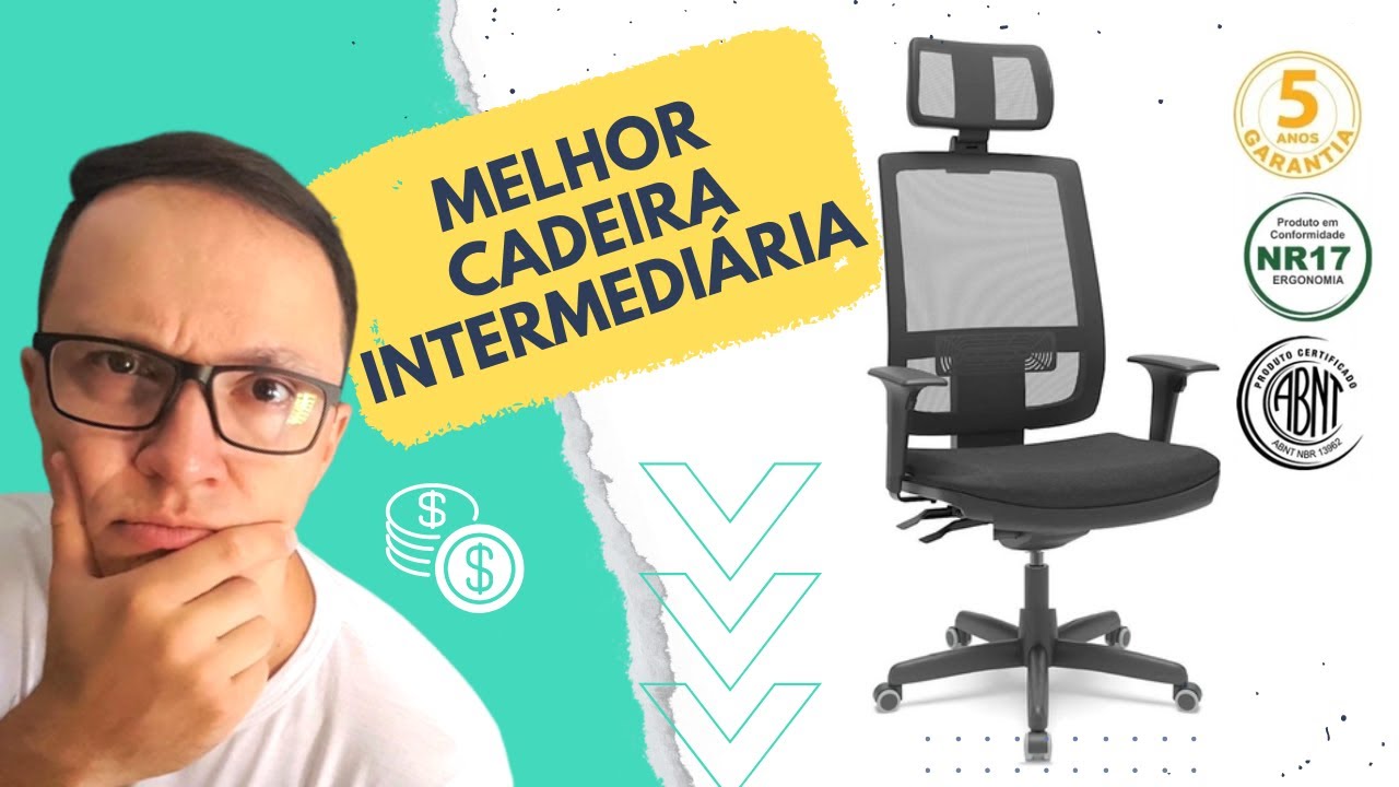 Melhor Cadeira Ergonômica 2023 Brizza Presidente com Back System, Unboxing, Montagem e Impressões