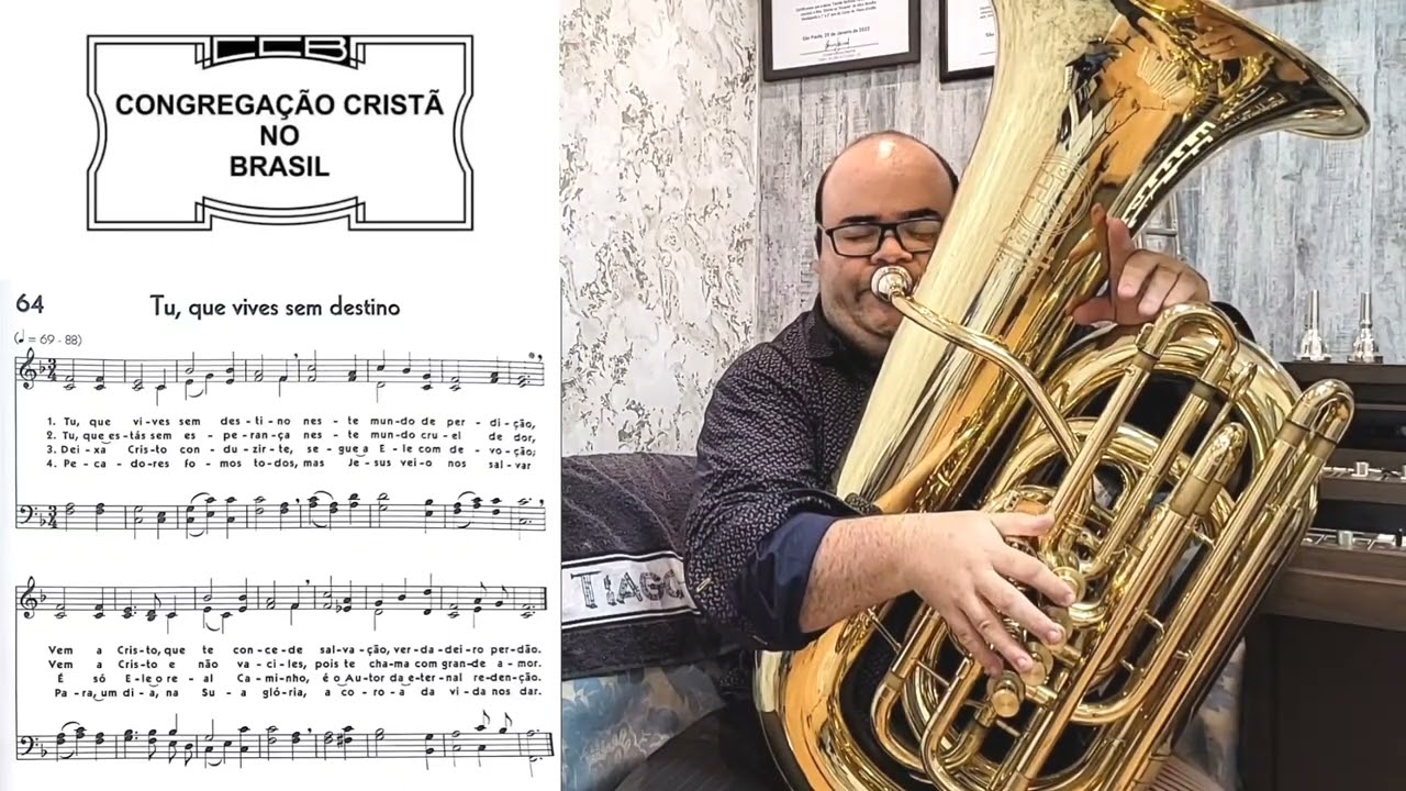 Hino 64 CCB - Tu, que vives sem destino | Tuba HSTB1C