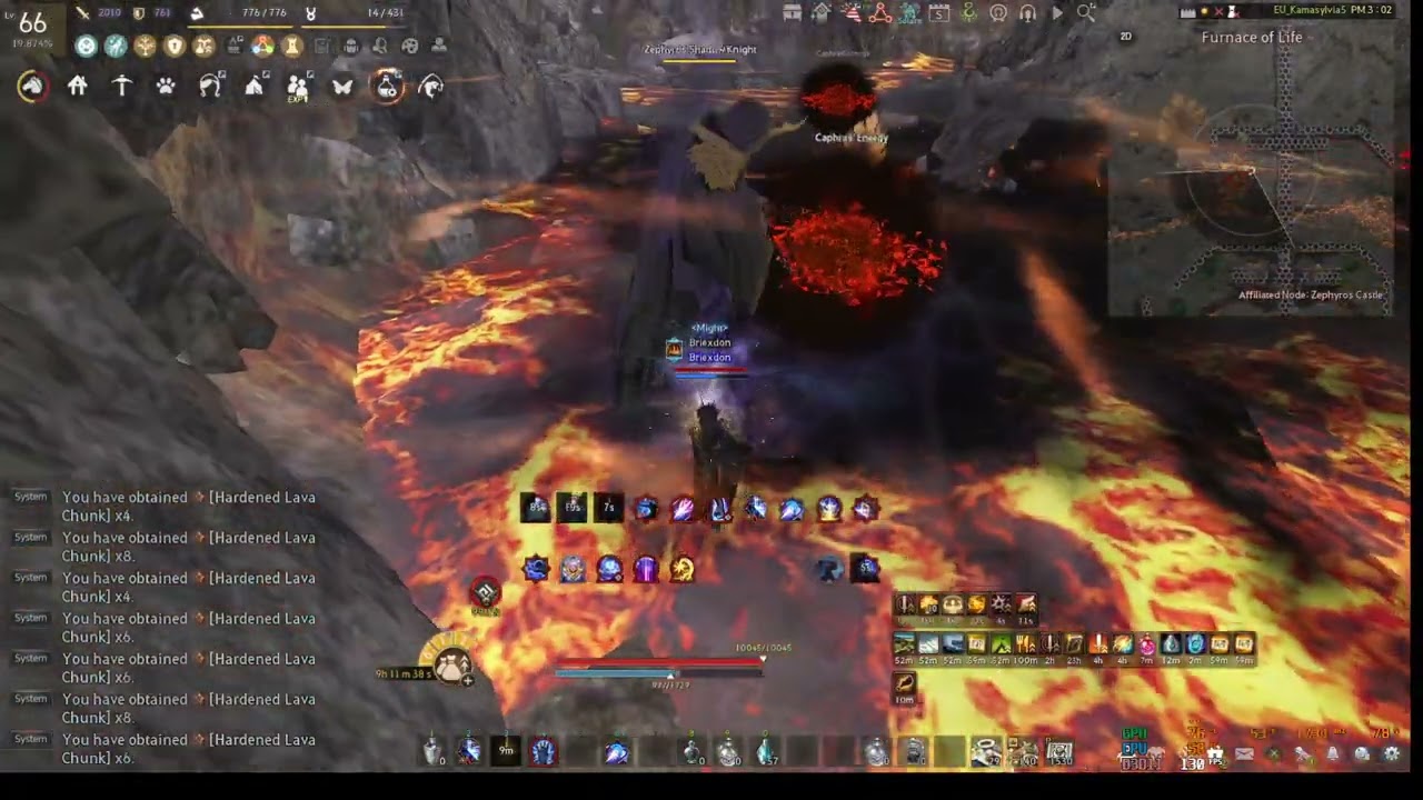 BDO - Sage Succession Zephyros Castle 18.7k/h.  (5 Bosses + afk phase in the end)
