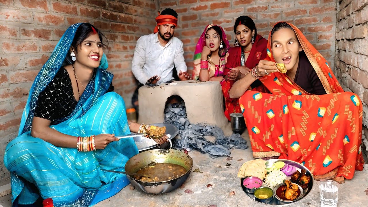 चटनी मां बेटी के ससुराल पहुंची मुर्गा मछली खाने के लिए।। Chatani Maa Beti Ke । Soni Suman Official