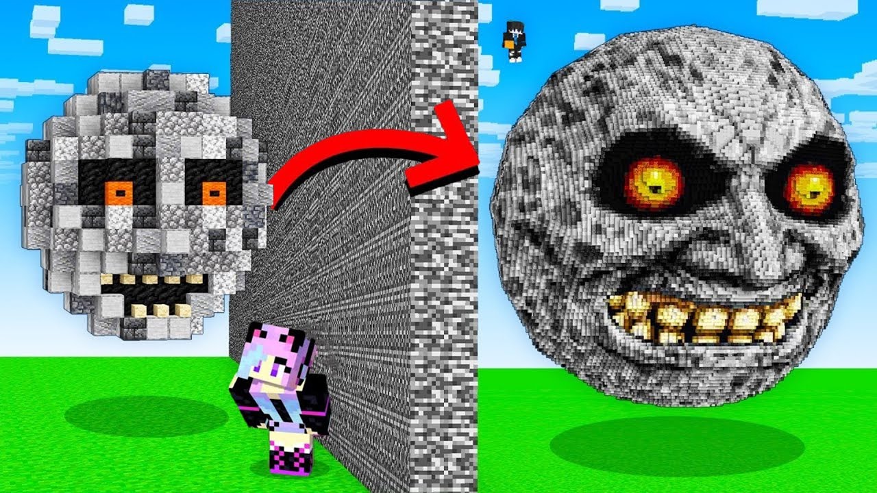 I Cheated With THE *MOON WAKES UP* in Minecraft Build Battle!