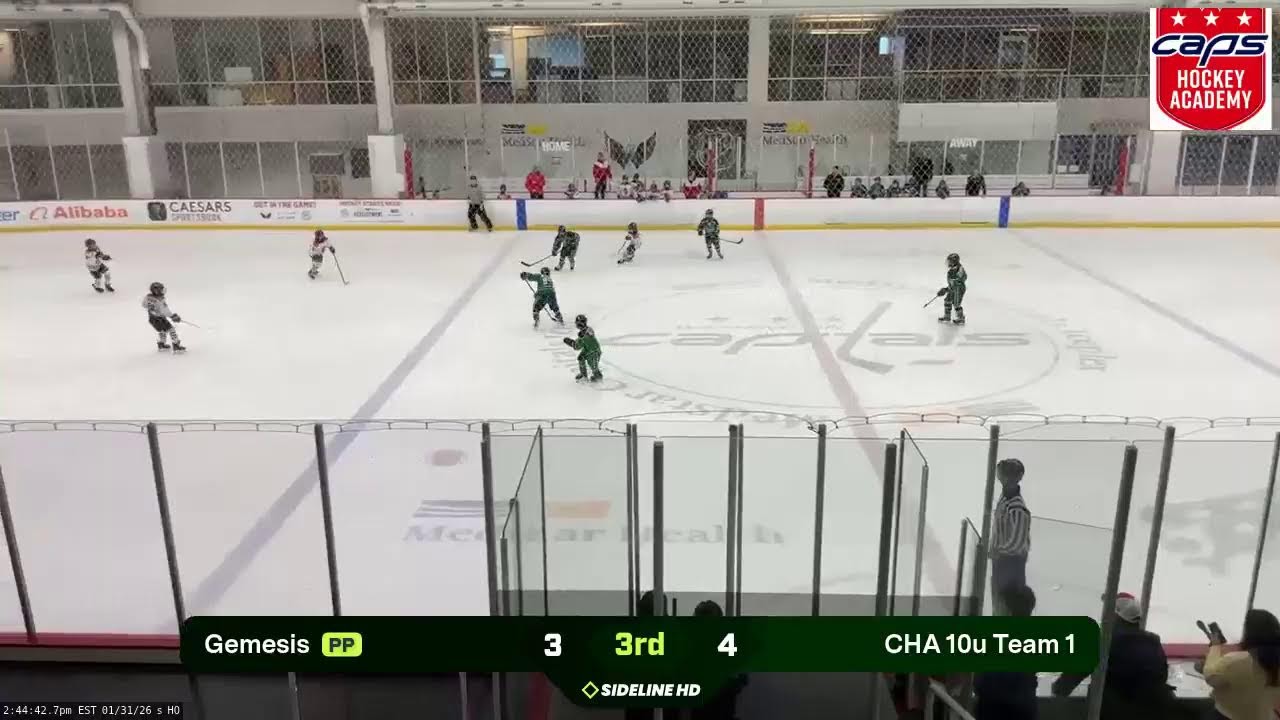 CHA 10u Team 1 vs. Gemesis (2026.01.31)