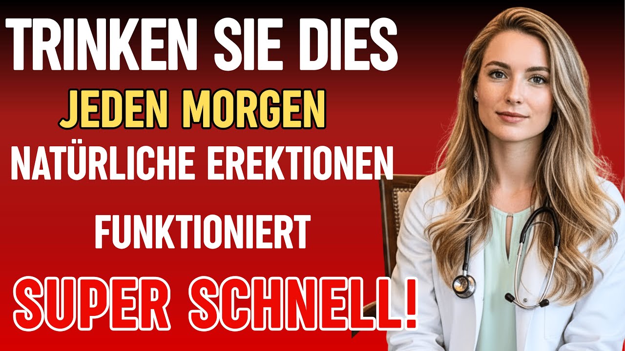 Männer über 60: Trinken Sie dies jeden Morgen für natürliche Erektionen (Funktioniert...