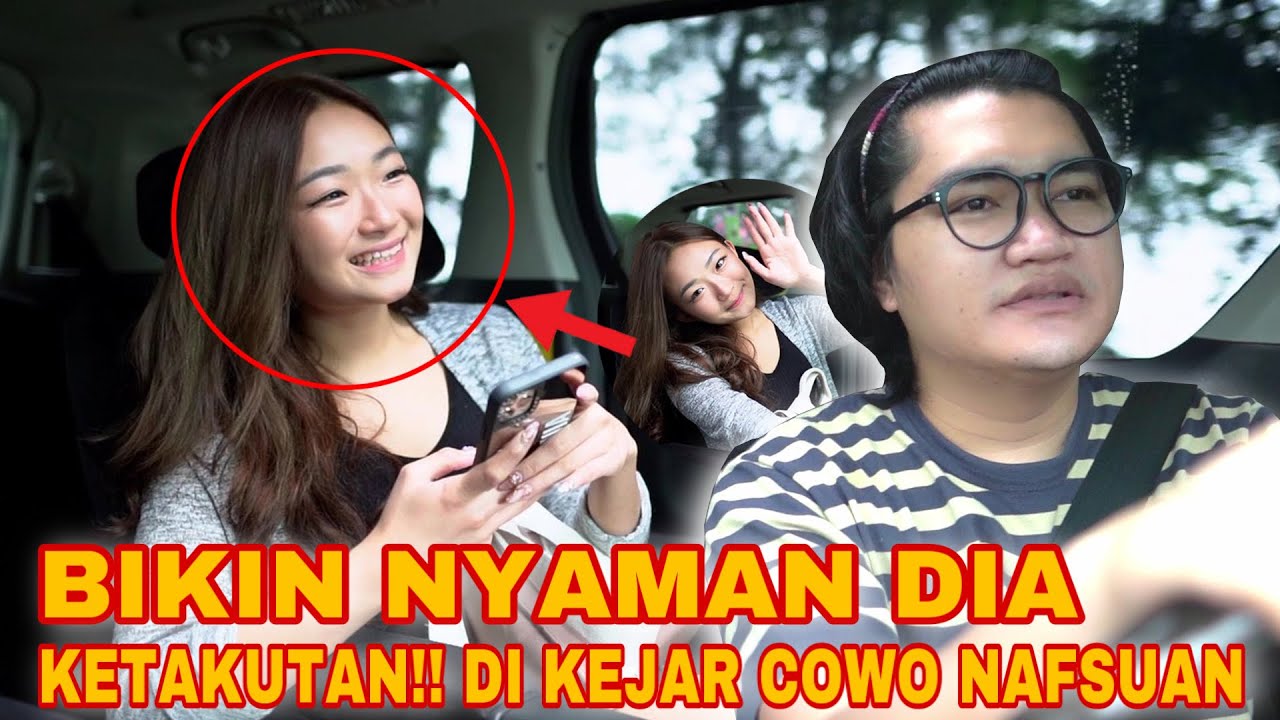 BIKIN NYAMAN SI CANTIK YANG PANIK DI KEJAR COWO GA JELAS