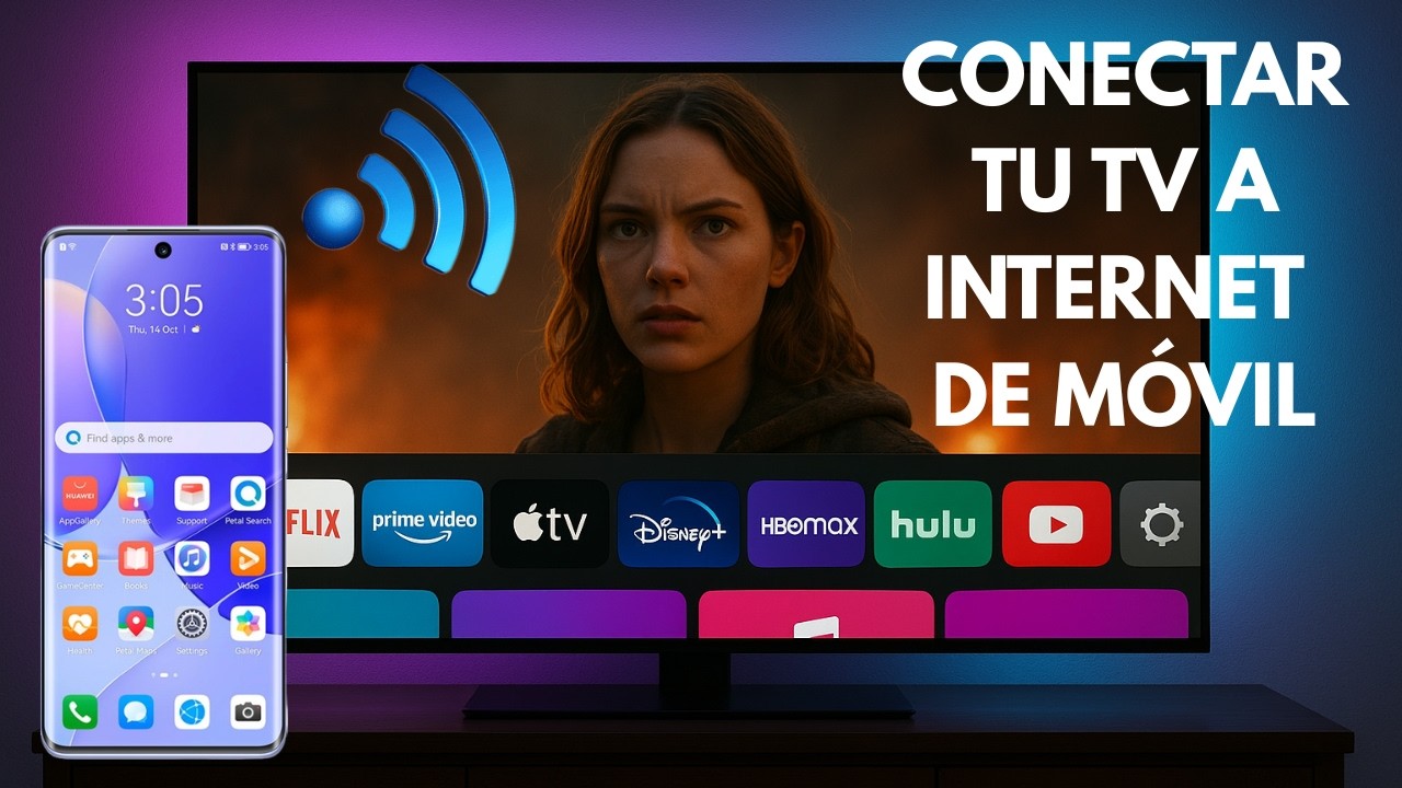 No tienes Wi-Fi? Así conectas tu Smart TV con Internet del teléfono