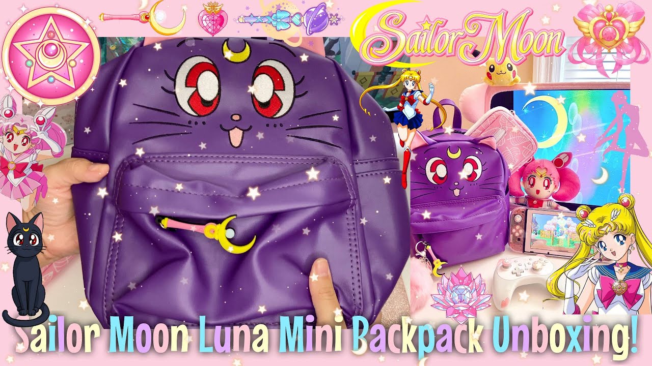 Sailor Moon Luna Mini Backpack Unboxing!