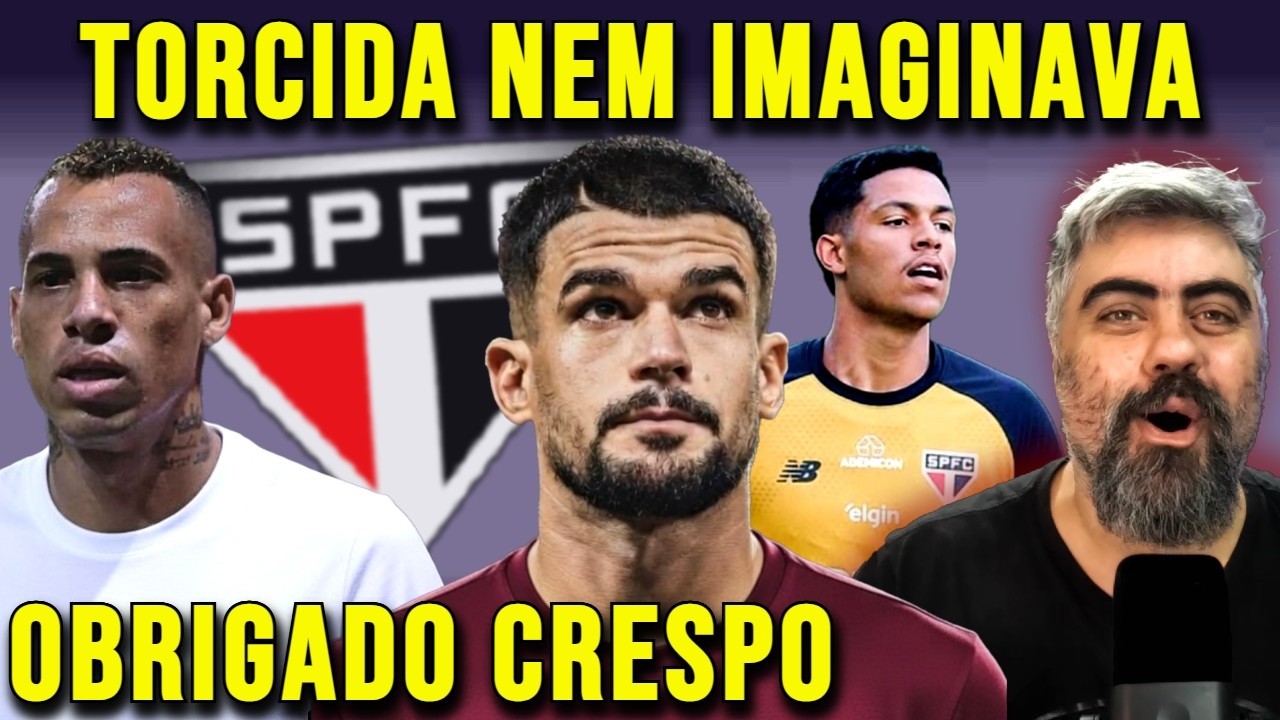 SURPRESA HISTÓRICA!!! SPFC TEM MAIOR RETORNO DE TODOS OS TEMPO! ARTILHEIRO GLOBAL DO SÃO PAULO AGORA