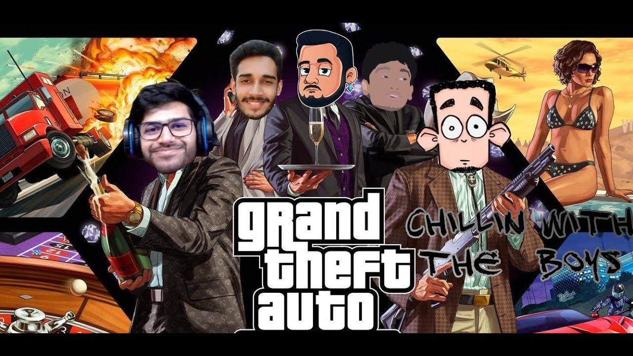 🔴 CHILLIN WITH THE BOYS @DaddyCool7 @ChocoWizard @Gareebooo @itsaang @Potato_