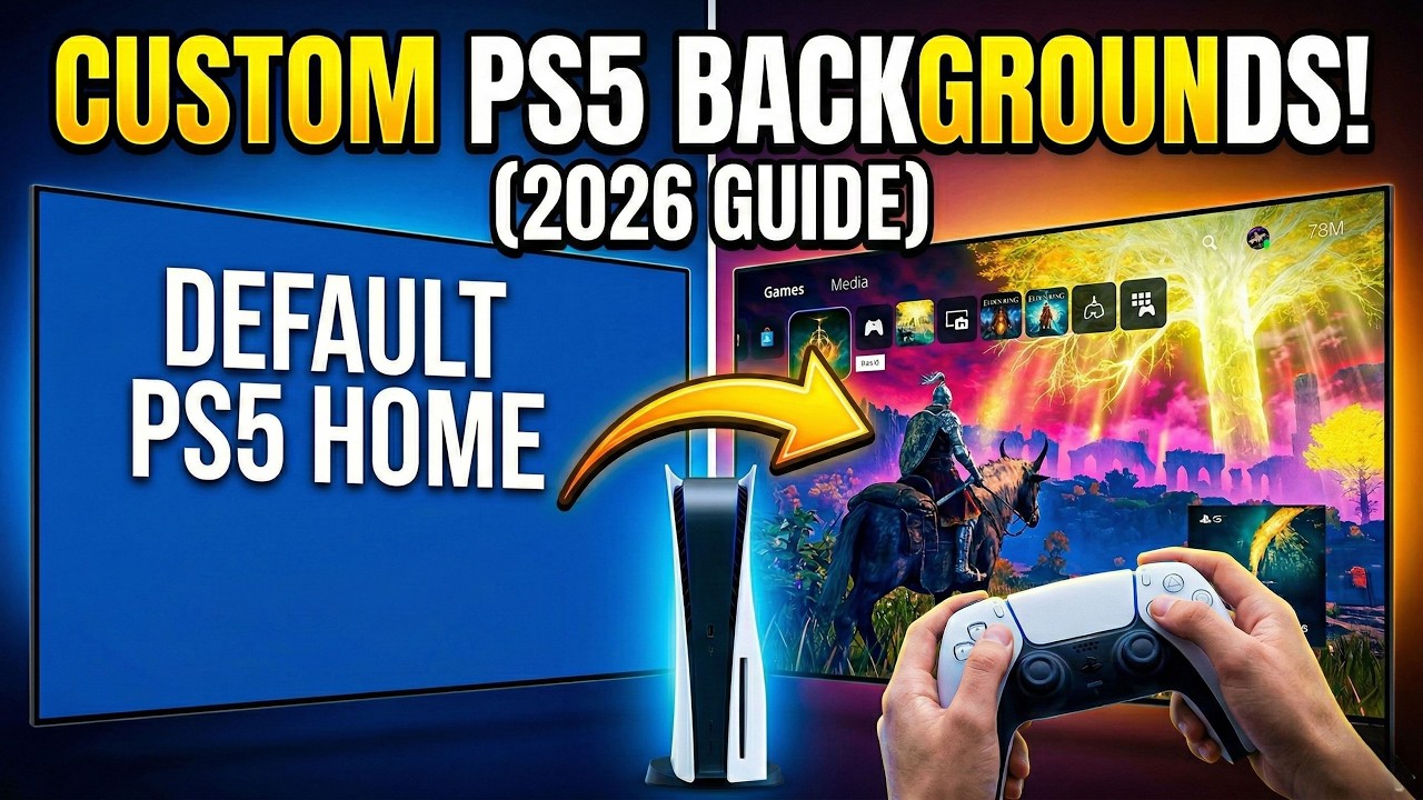 How to Change PS5 Background, Theme, and Wallpaper (2026 Guide)