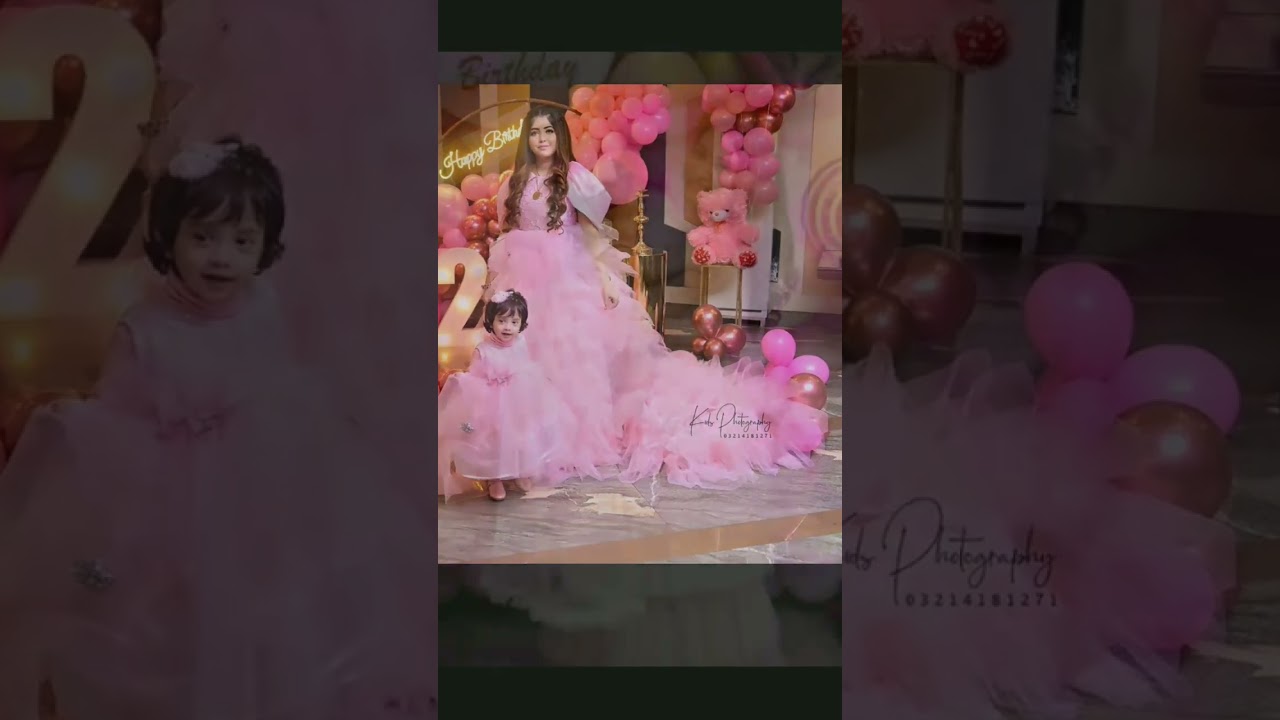 beautiful party and birthday dress for baby girl 🥰 