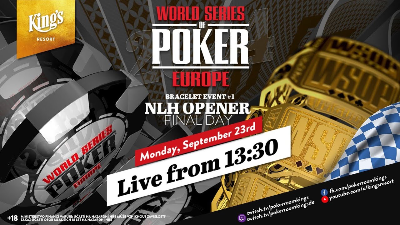 🏆 WSOPE 2024: Final day of &euro;350 WSOP Europe Opener Event #1 live from King's Resort 👑