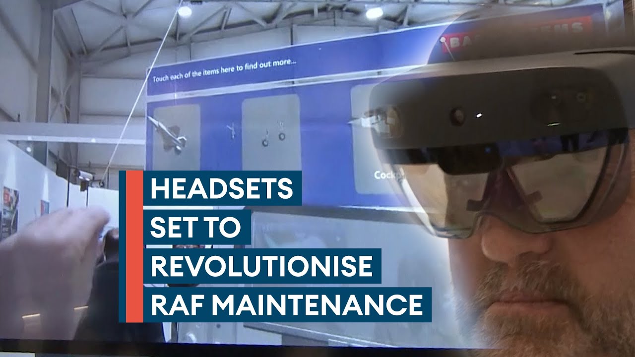 The mixed reality headsets set to revolutionise RAF jet maintenance