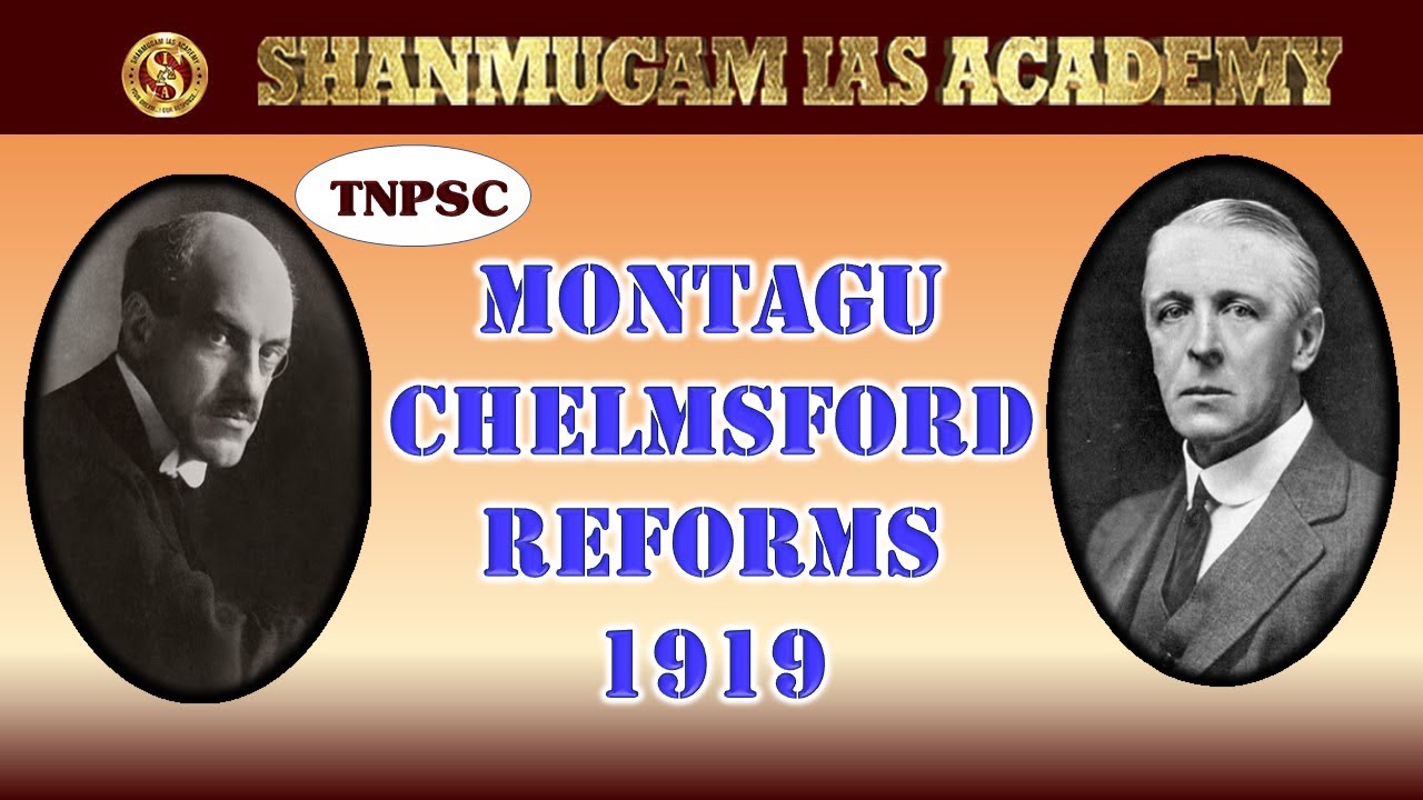 Tnpsc | Montagu–Chelmsford Reforms |  Indian Polity | Tamil | Shanmugam IAS Academy