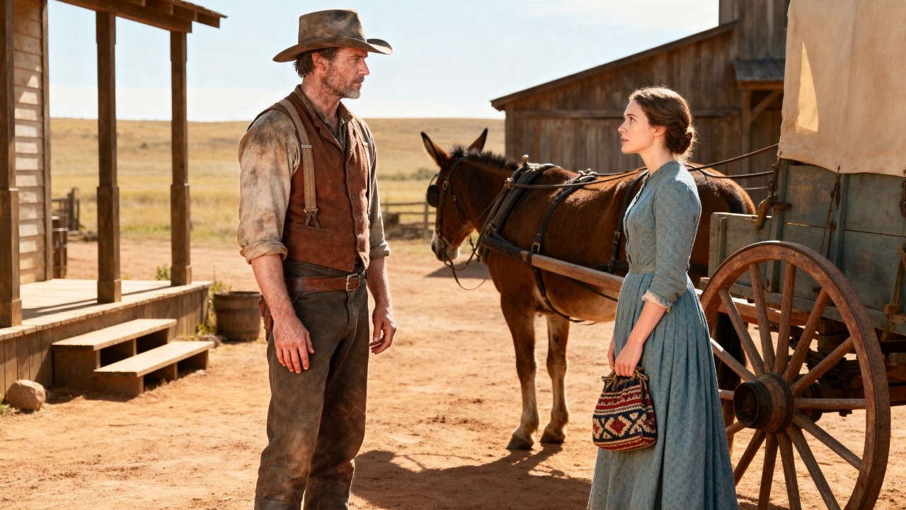 Lonely Rancher Takes In a Widow, Unaware She Will Become His Family Forever