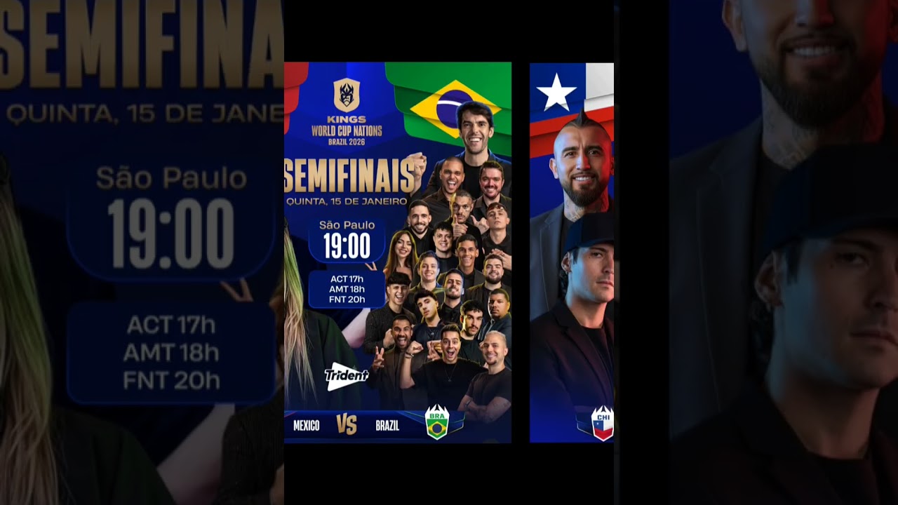 SEMIFINAIS DA KINGS WORLD CUP NATIONS DEFINIDAS!! - PODCAST KINGS LEAGUE #59