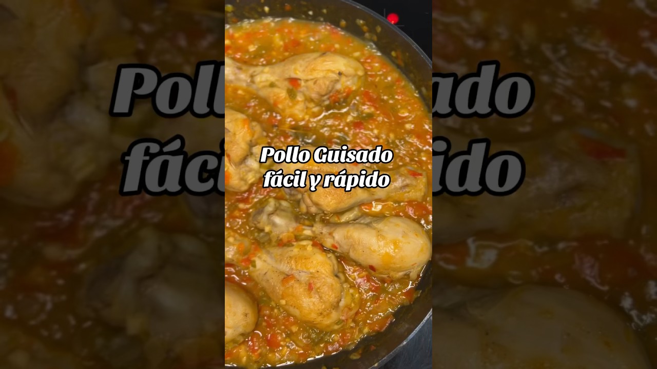🍗MUSLOS De POLLO GUISADO🍗 #recetas