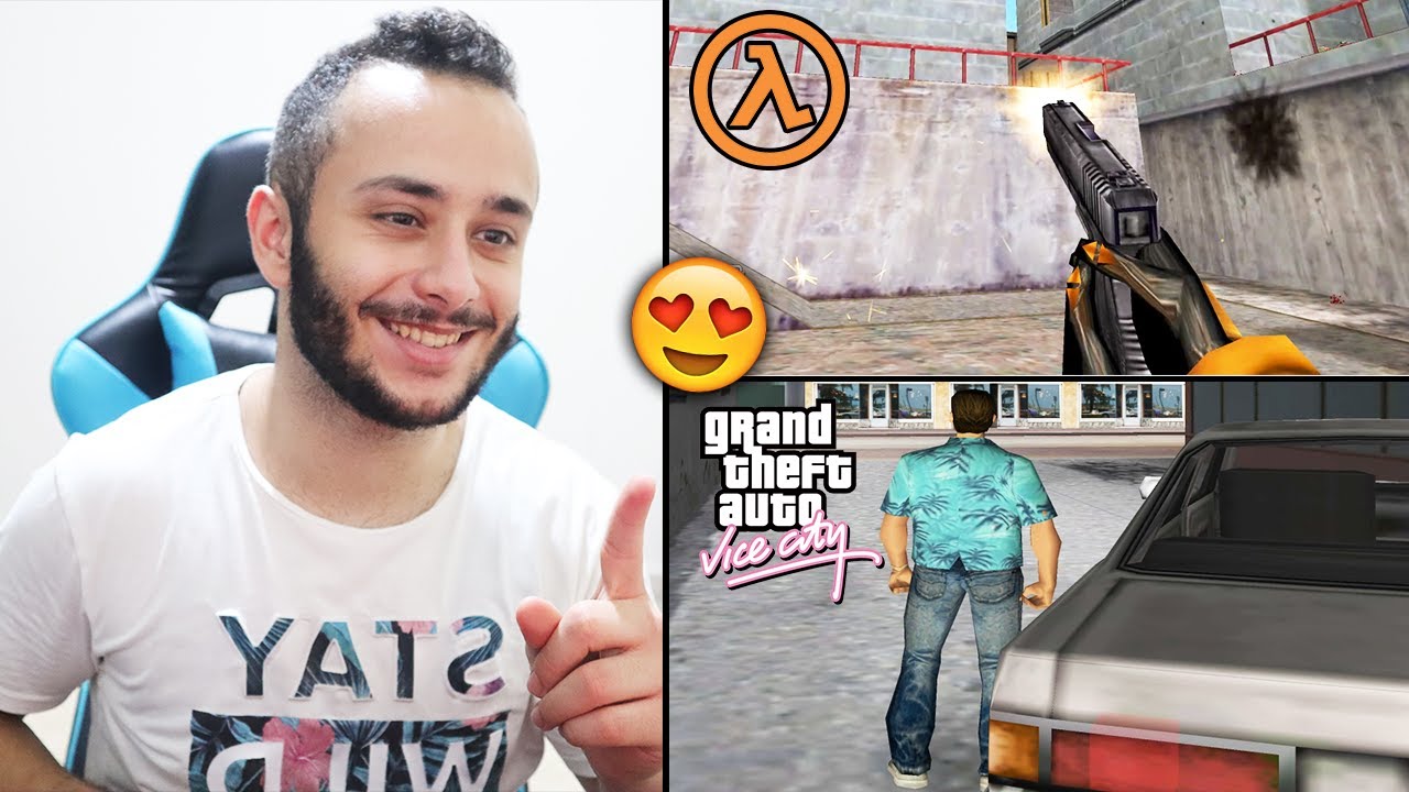 Old Games #2 | أفضل ألعاب الطفولة | هاف لايف و قراند فايس سيتي