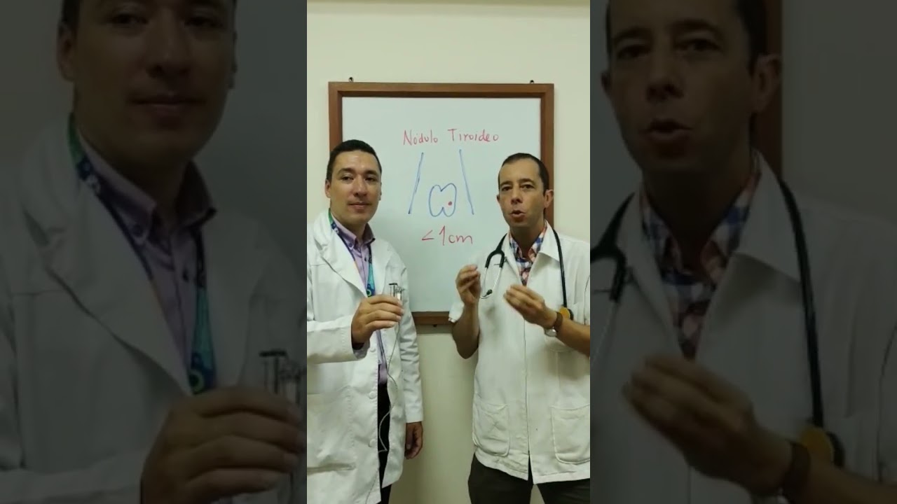 Todo n&oacute;dulo tiroideo menor de 1 cm necesita biopsia? #tiroides