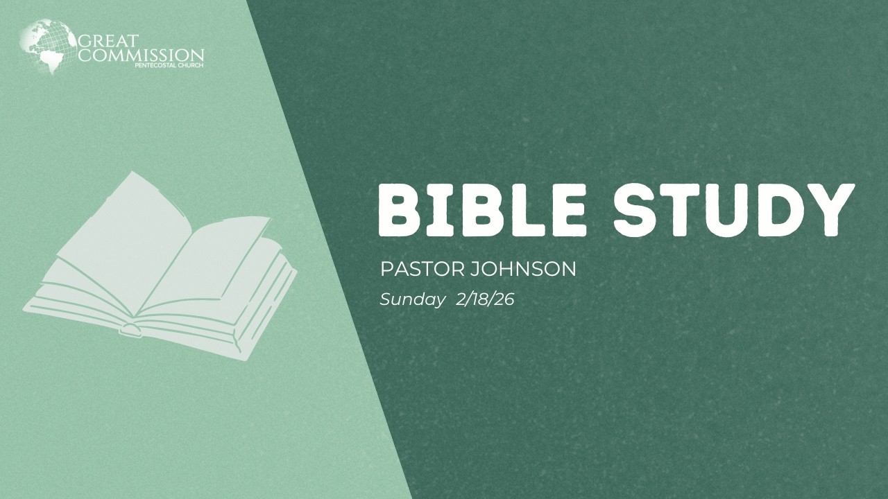 Mid week | Pastor Johnson