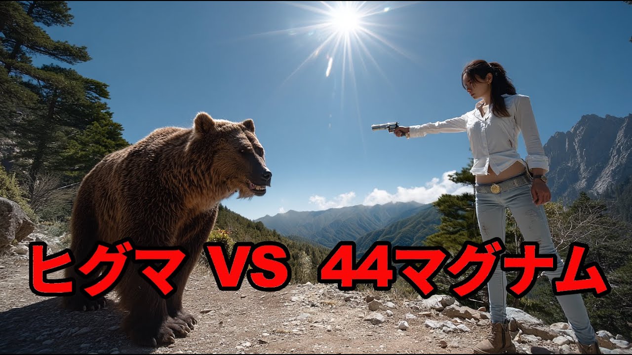 44マグナム vs ヒグマ
