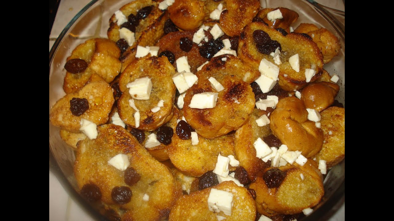 Receta Como Hacer Capirotada con Piloncillo