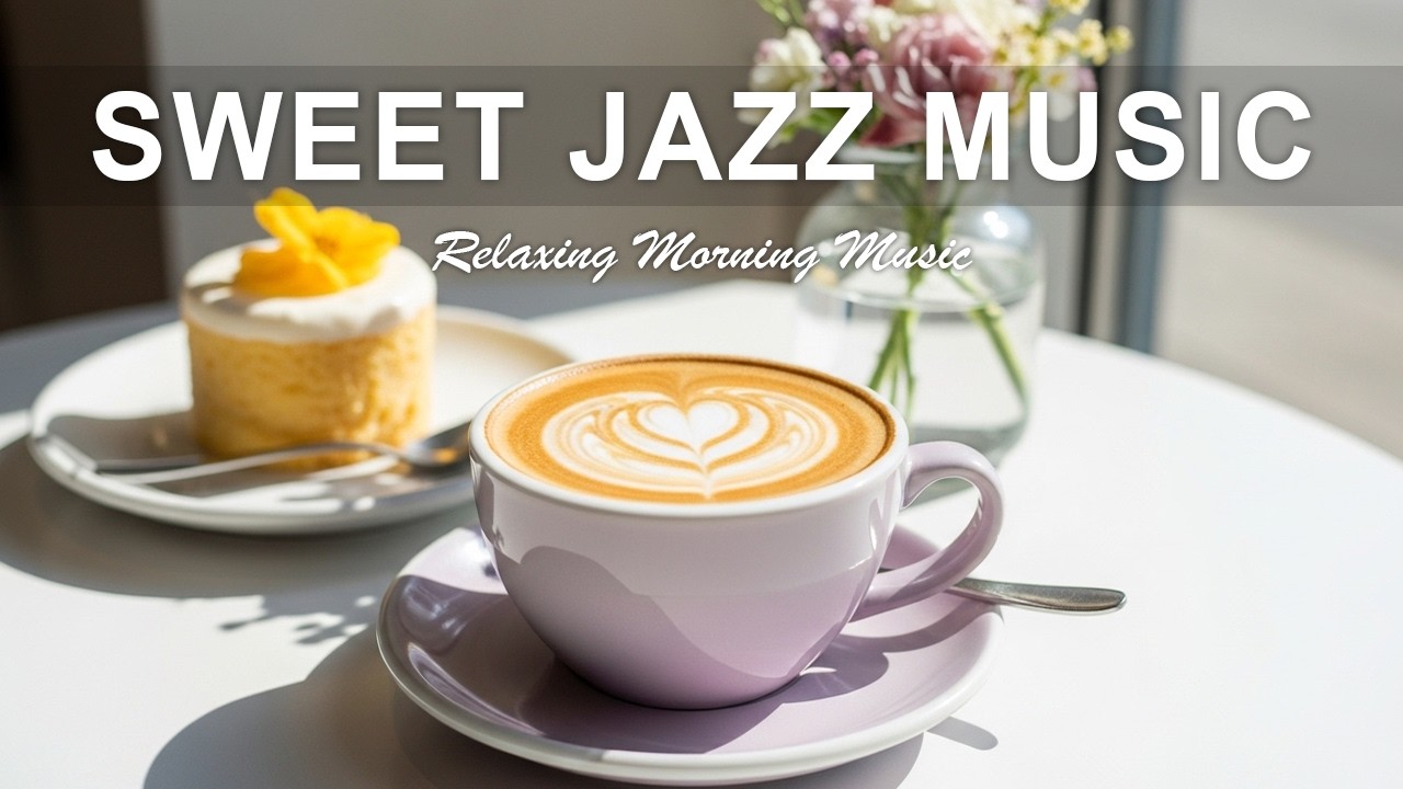 Sweet Jazz Music ☕ Relaxing Bossa Nova Instrumental and Relaxing Jazz Cafe Music for Studying.
