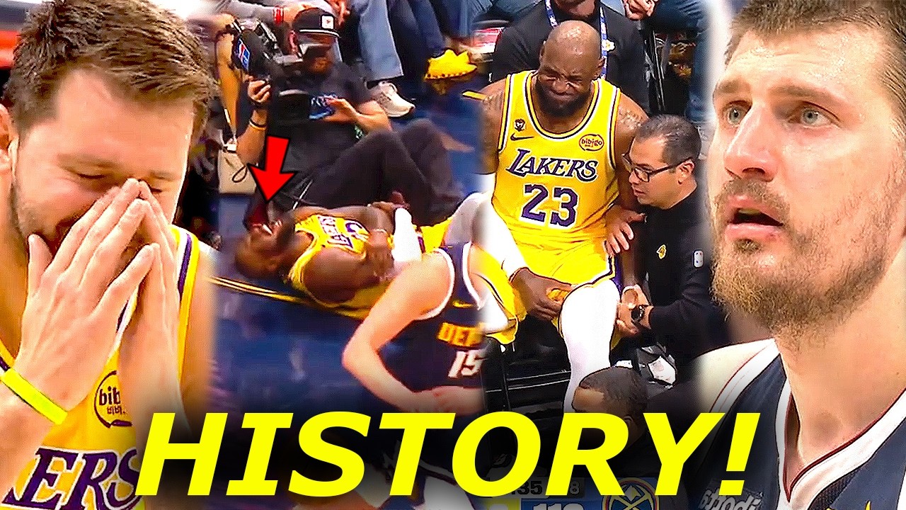 1 OF 1 RECORD NI LBJ! Napa mura si LeBron nadale ang braso, MVP mode si Jokic! | CRAZY ENDING!