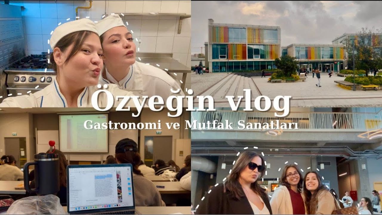 Benimle Özyeğin'de bir hafta 📚👩🏽‍🍳 I #univlog