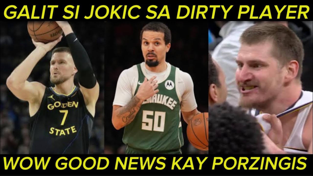 Ayaw at galit si Jokic sa nga dirty player. Good News kay Porzingis. Cole Anthony issue