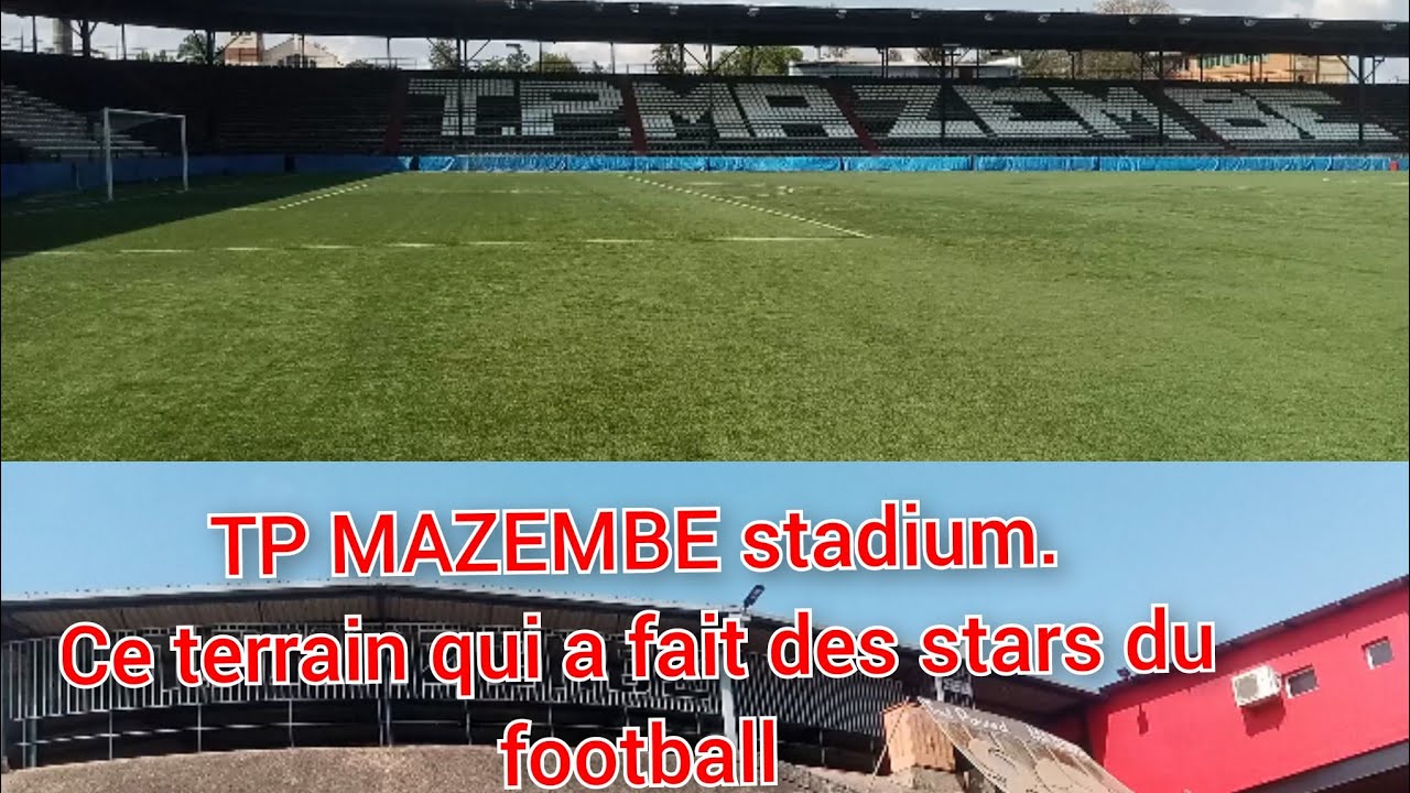 Le STADE TP MAZEMBE'', un des bijoux de Lubumbashi. R.D. Congo