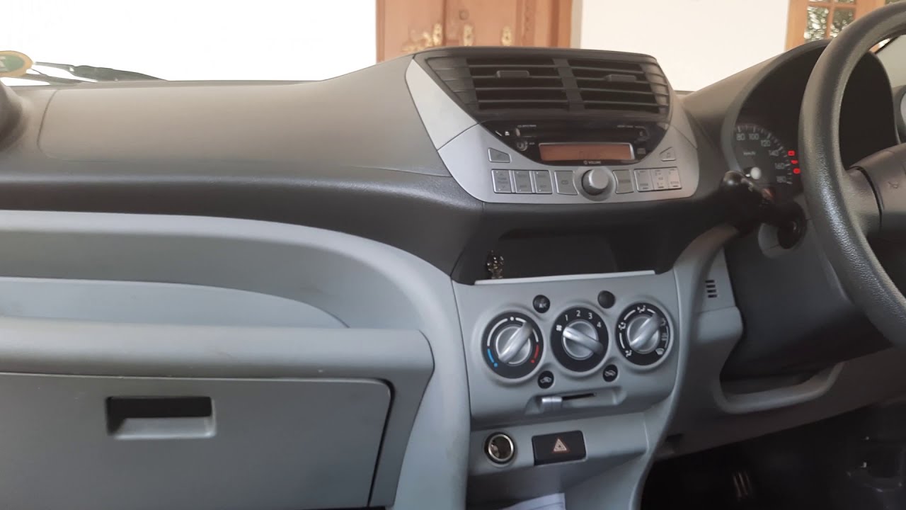 How to change cabin air filter on Maruti Suzuki Astar/WagonR/Alto/Estilo?