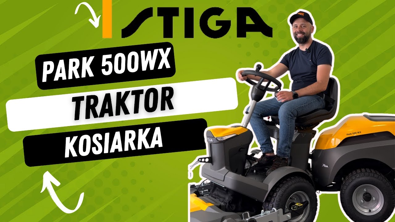 Stiga Park 500 WX traktor kosiarka - Zamów 📞668453708
